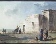 Houel Jean-Pierre-Laurent Greek House in Casal Zurnico on Malta  - Hermitage